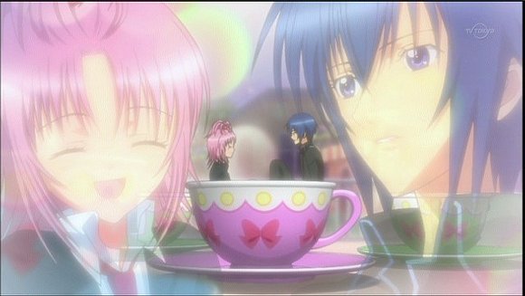 Amu and  Ikuto