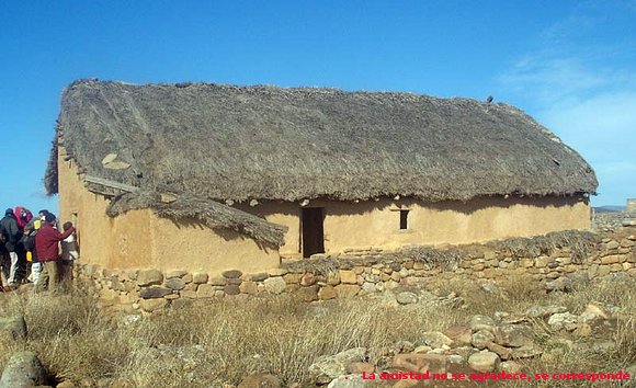 reconstrucciones de una casa arévaca
