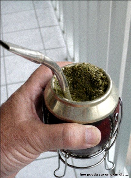 El mate,  fue adoptado por el gaucho