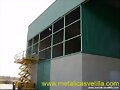 estructura metalica y cierre de chapa trap&egrave;zoidal