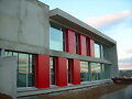 fachada de nave industrial