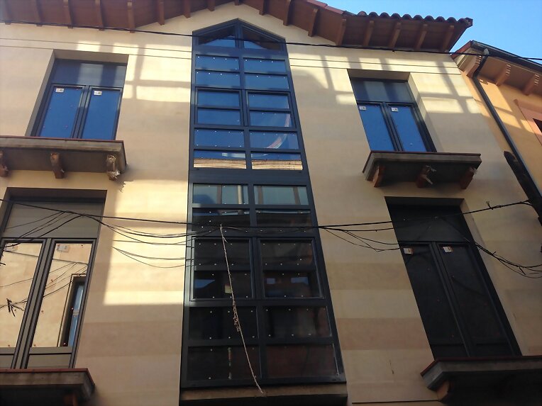 ventanas pvc cortiizo gris antracita