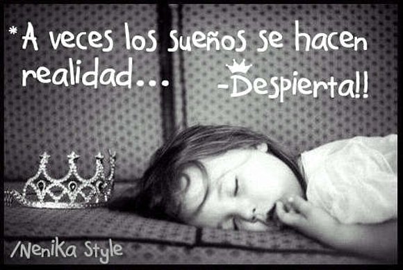 ME GUSTARÍA DESPERTAR!!!!