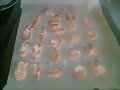 Figuras de mazapan.