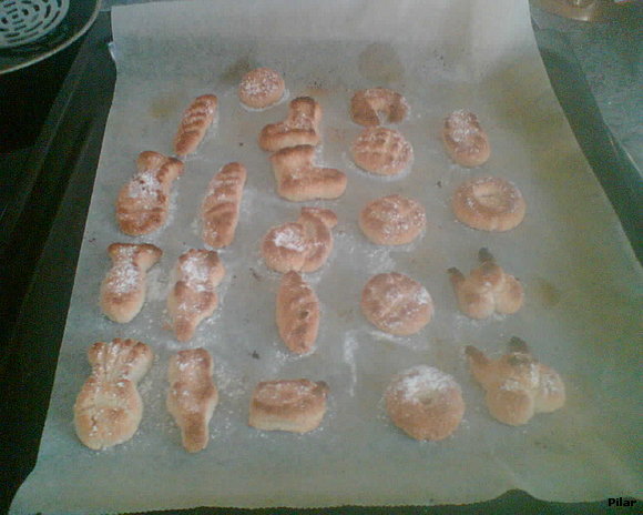 Figuras de mazapan.