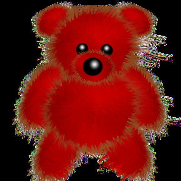 este osito lo echo yo en phtoshop
