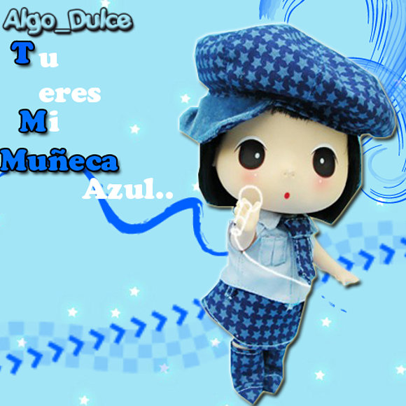 MuñeKiitaaa!! Blend azul