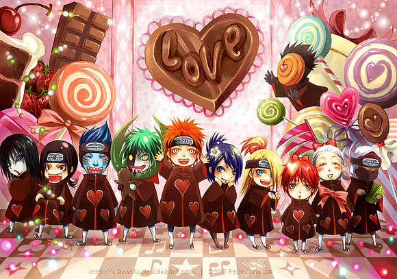 akatsuki chocolate!