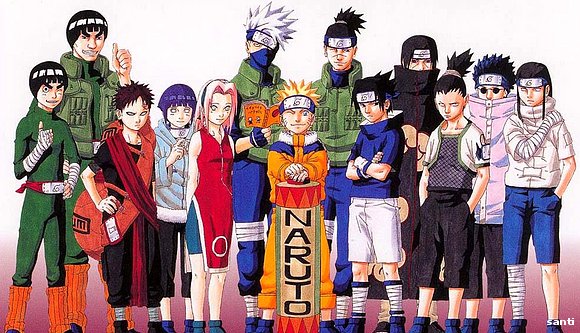 naruto sus compañeros