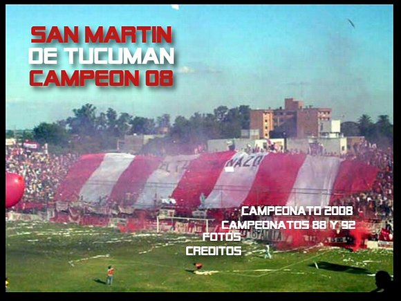 san martin de tucuman campeon 2008