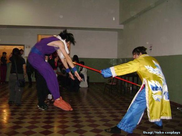 Kilik and Gohan