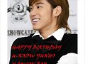HAPPY BIRTHDAY YUNHO U-KNOW