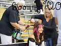 Peinando a  Phoebe (Cleo)