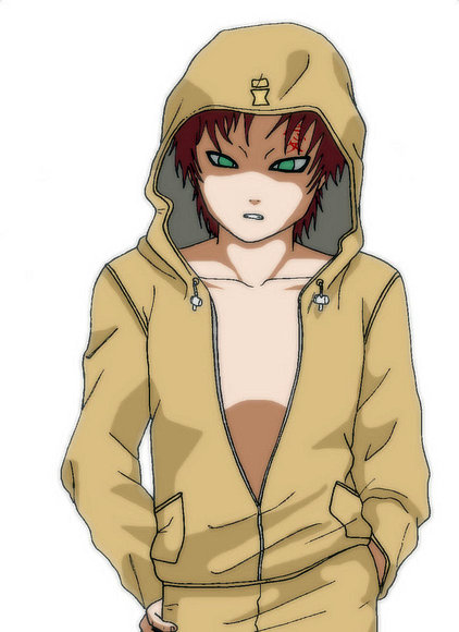GAARA POSE SEXY
