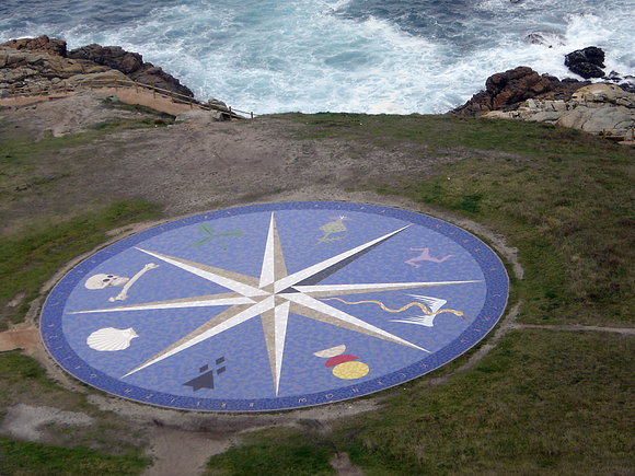 ROSA DE LOS VIENTOS, CORUÑA, GALICIA