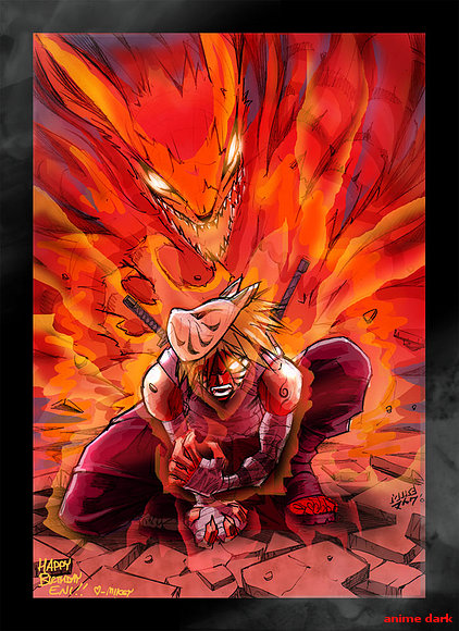 naruto kyubi
