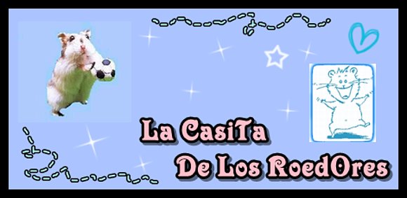 La casita de los roedores!!!!