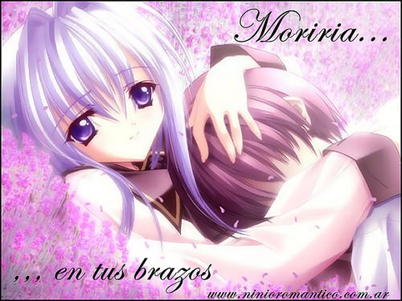 moriria en tus brazos