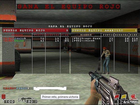 Primer reto, primera victoria