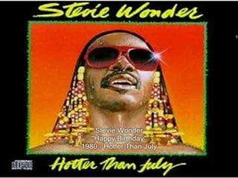 stevie wonder - happy birthday