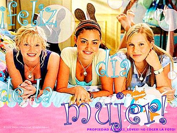 ¡FELIZ DIA DE LA MUJER CHICAS:D!