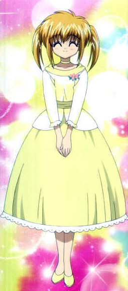 Que bella se ve kaede con ese lindo vestido