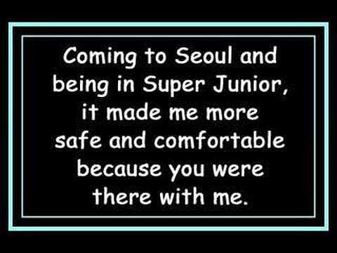Yesung accident message