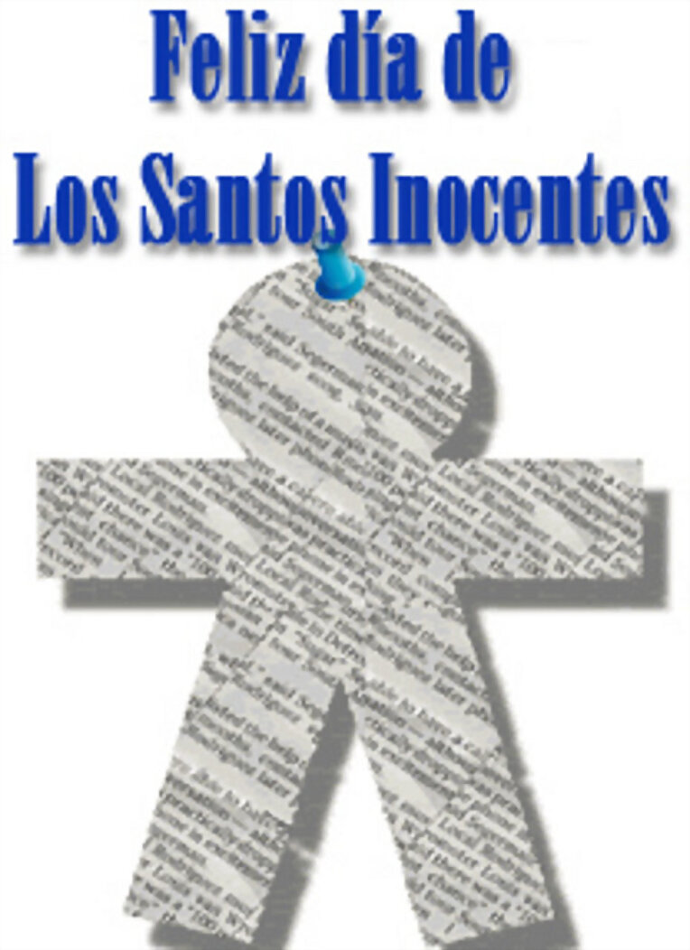 Feliz Día de los Santos Inocentes..