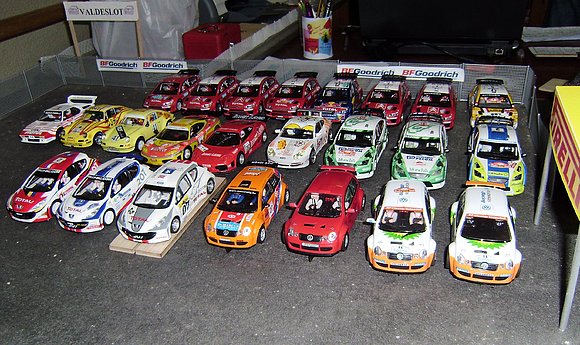 Parque Cerrado  del Rallye de luarca 09.