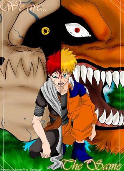 aguante  naruto y gaara
