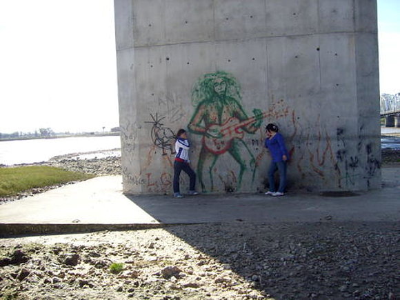 Yo***(la de azul)