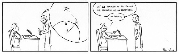 la típica tira cómica