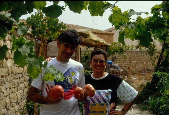 Primera cosecha - foto agosto 1993