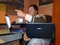 panama. ante un grupo de compa&ntilde;eros paname&ntilde;os.