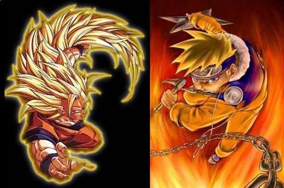 goku y naruto