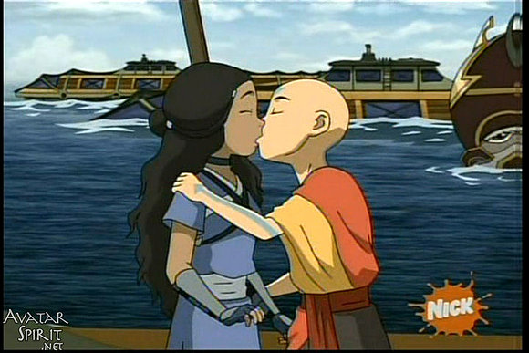 Aang y Katara