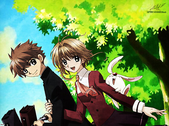 Syaoran Sakura y Mokona ^w^
