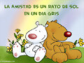 tu amistad provoca eso...