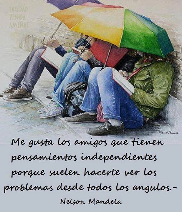Los amigos...