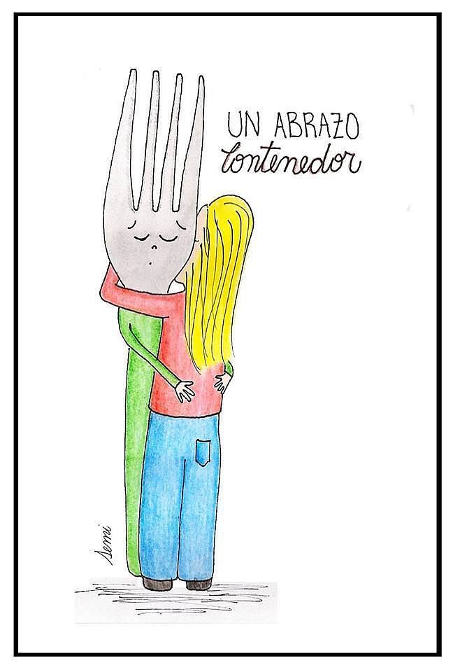 con cariño...