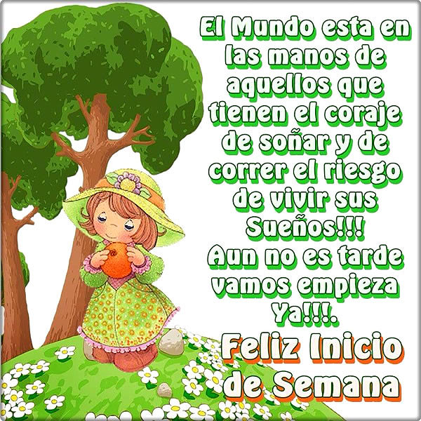 Feliz lunes...
