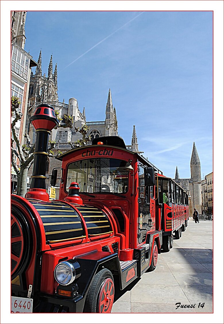 Chu-Chú Tren turístico de  Burgos