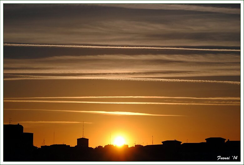 Atardecer del 9 de junio