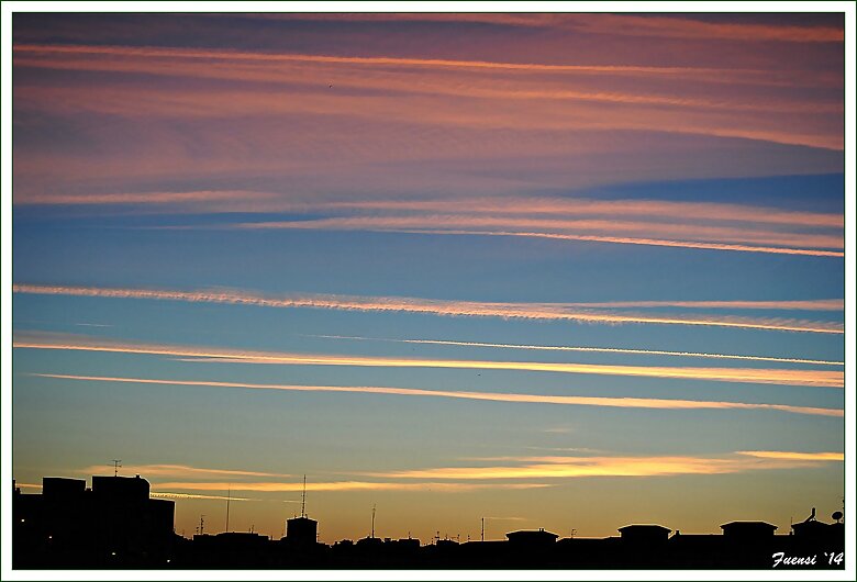 Atardecer II del 9 de junio