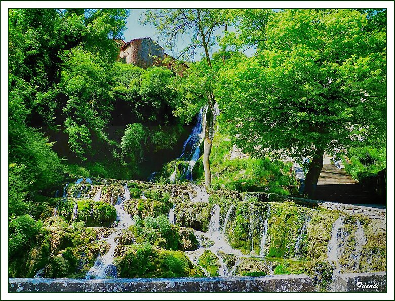 Cascada de Orbaneja del Castillo, Burgos