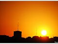 Atardecer 12 junio d&iacute;a de San Juan de Sahag&uacute;n