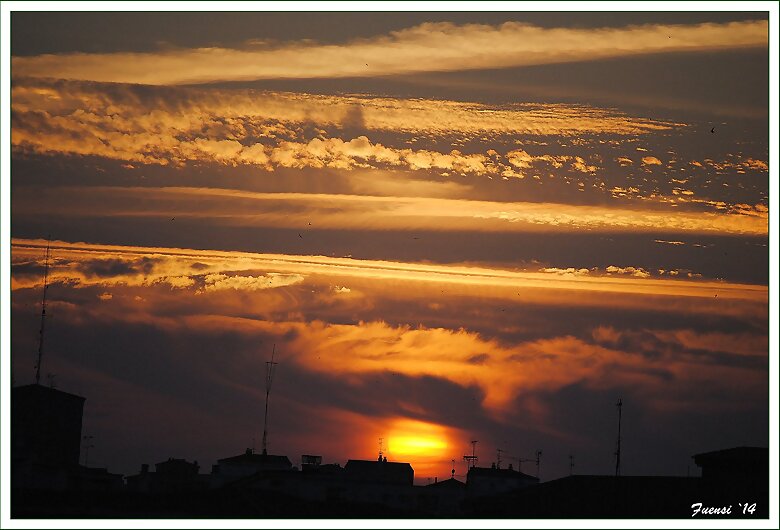 Atardecer 19 junio Salamanca