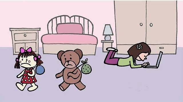 en medio de las mariposas una reflexion con dibujo