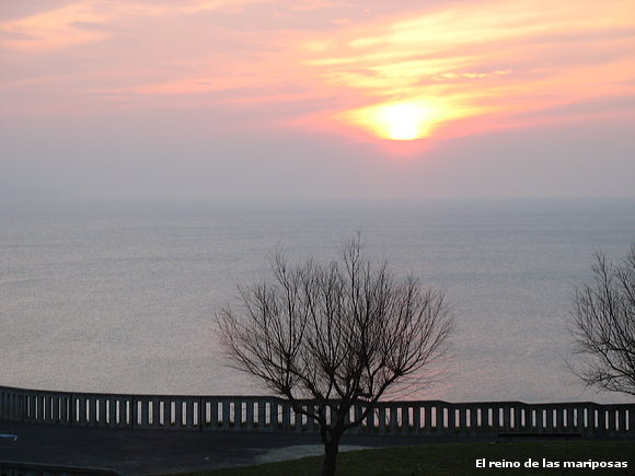 puesta de sol
