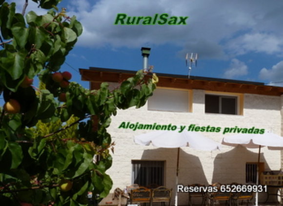 CASA RURAL  (LA POSADA DE SAX)despedidas fiestas